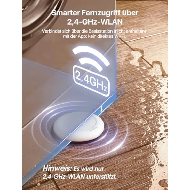 X-Sense SWS0A Wassermelder WLAN, smarter Funk-Wassersensor mit App-Warnungen, wasserdicht IP67, 3er Set, für Küche, Bad, Keller, SBS50 Basisstation erforderlich – Bild 4