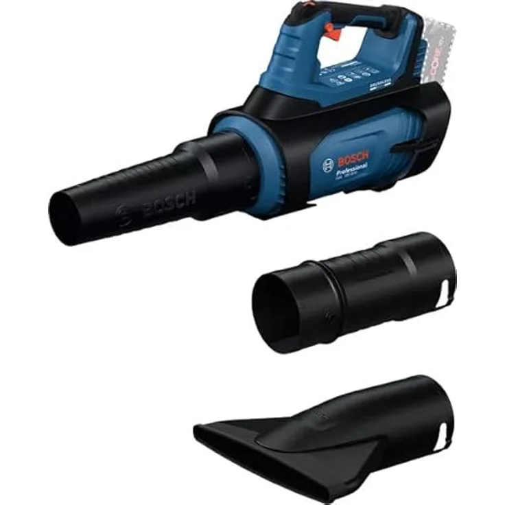 BOSCH Akku-Gebläse GBL18V-800 Professional Akku Laubbläser 18 Volt, kraftvolles Laubbläser mit bürstenlosem Motor in grün – Bild 2