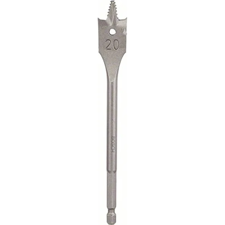 Bosch DIY Flachfräsbohrer Self Cut, Holzbohrer mit 1/4"-Sechskantschaft, Ø 20 mm, optimierte Schneidengeometrie – Bild 2