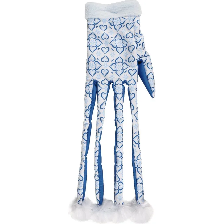 Flamingo Katzenspielzeug Ice Handschuh, Interaktiv und lustig in Weiß