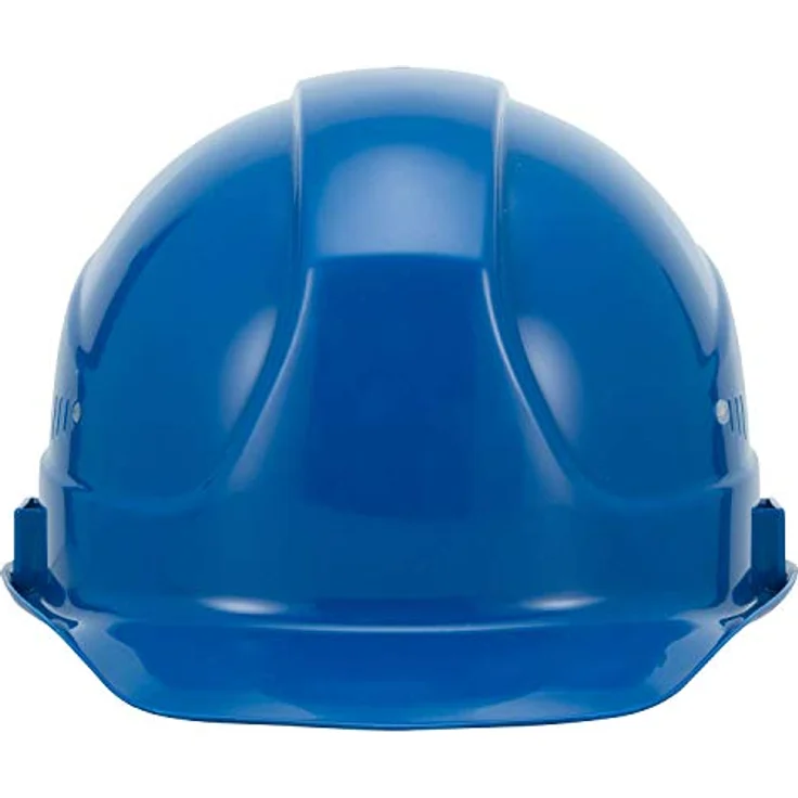 Uvex Superboss Schutzhelm - Belüfteter Arbeitshelm für die Baustelle - Blau Blau – Bild 5