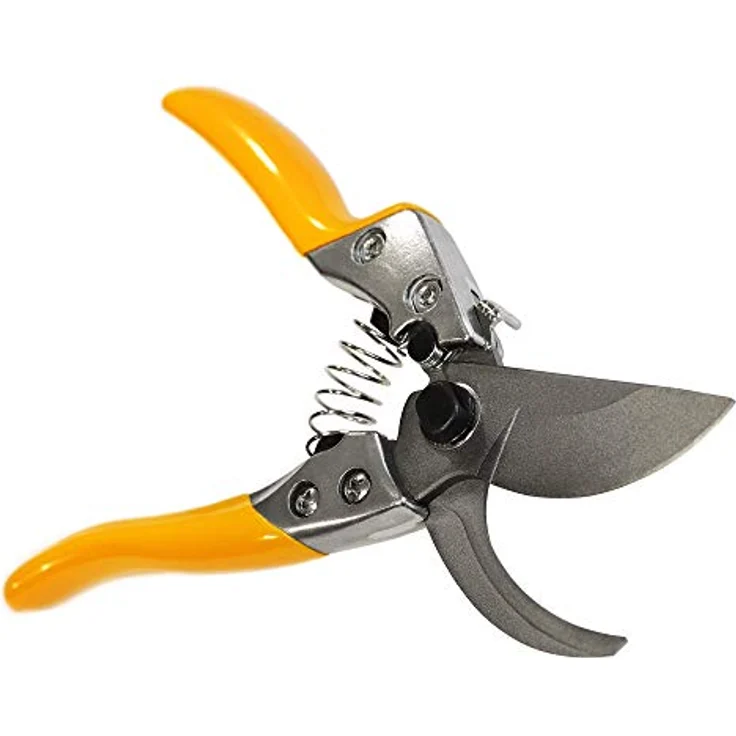GRÜNTEK Gartenschere PHOENIX 200 mm TEFLON, Bypass Baum-Garten-Astschere 50mm, Rosenschere, Rebschere, Baumschere – Bild 1