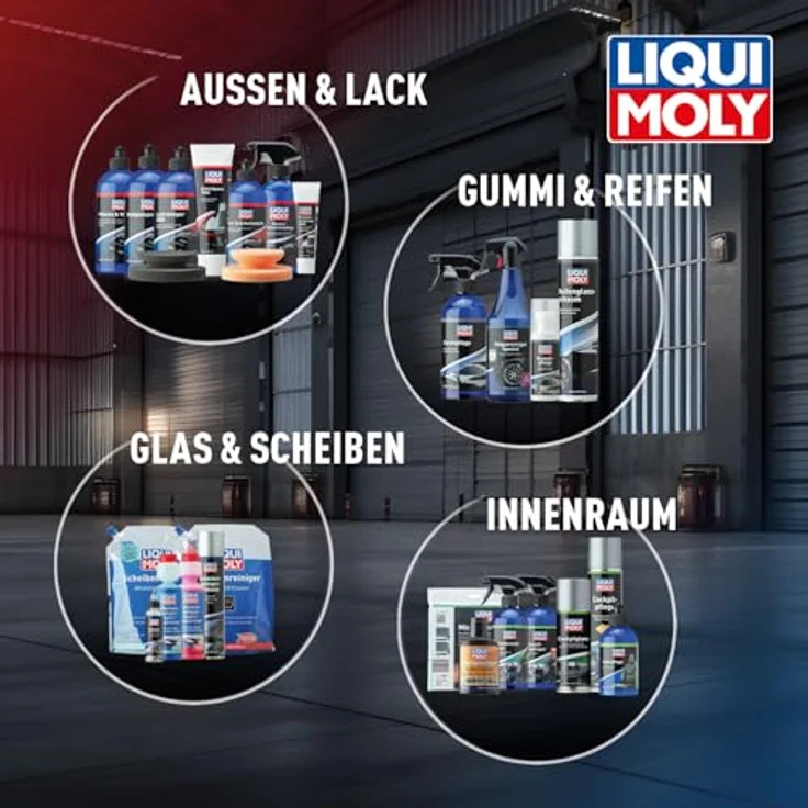 Liqui Moly Gummipflege Auto-Reinigungsmittel, für Gummimatten und Reifen, verleiht seidenmatten Glanz, 1-Stück – Bild 7