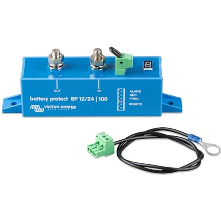 Victron Energy Batterieschutzschalter, Smart BatteryProtect 12/24V 100A, automatischer Spannungsbereichserkennung, extrem niedriger Stromverbrauch, IP67 – Bild 1
