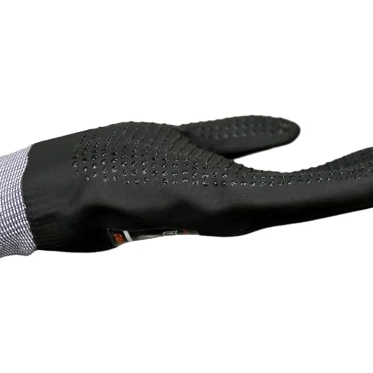 Rostaing MAXIPRO-it11Â Handschuhe Kassenbücher vollständigen Schutz der Hand, Noppen in Handfläche, wasserfest, atmungsaktiv, schwarz, 11 – Bild 7
