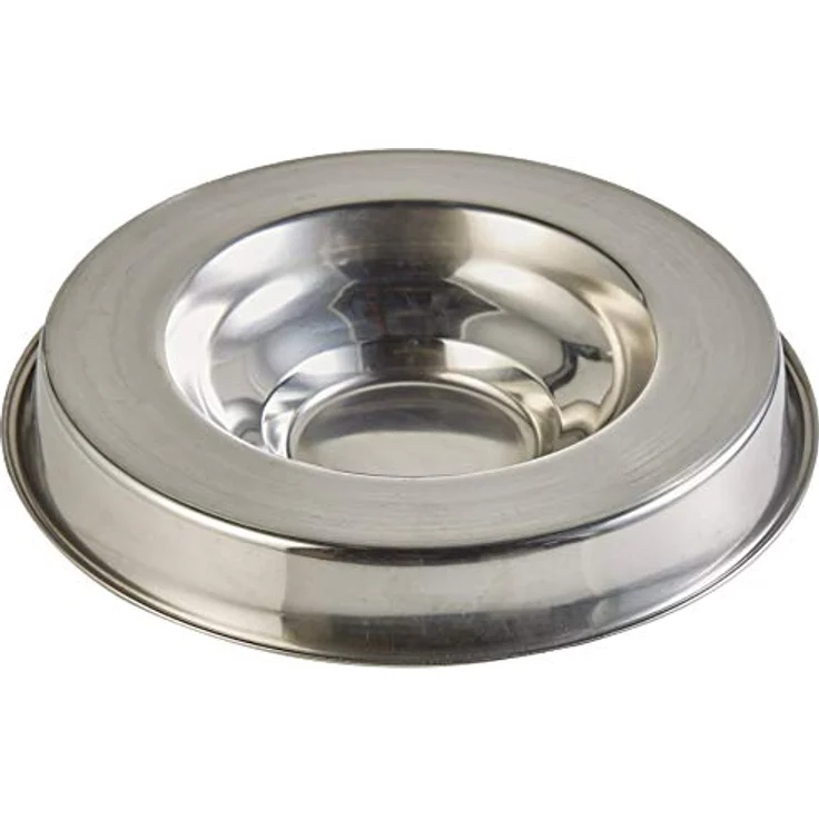 Nobby Welpenfutterring Edelstahl, Ø 29cm (1,2 L), breite Futterrinne zur gemeinsamen Welpenfütterung – Bild 1