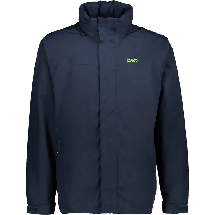 CMP Regenjacke Atmungsaktiv & Winddicht & Wasserdicht, Herren-Regenjacke in sportlichem Design – Bild 1