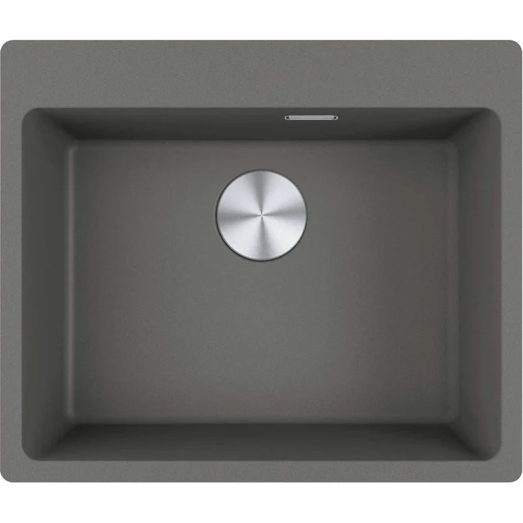 FRANKE Einbauspüle Maris MRG 610-54 A, Steingrau, ab 60cm, mit Druckknopfventil