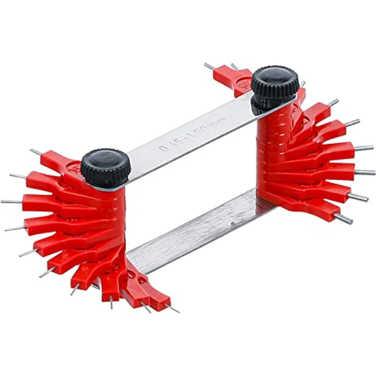 BGS technic Bohrer- und Bitset 3041, 20-teiliges Set für Düsenprüfung, Durchmesser 0,45 - 1,50 mm