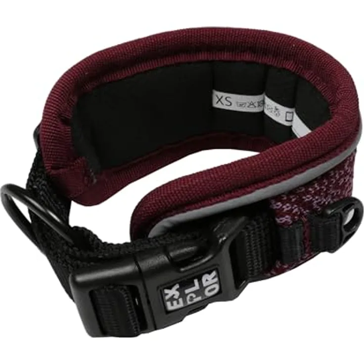 Duvo+ Control Halsband Fashion Plum Purple, XS 30-33cm, für Hunde mit optimaler Kontrolle
