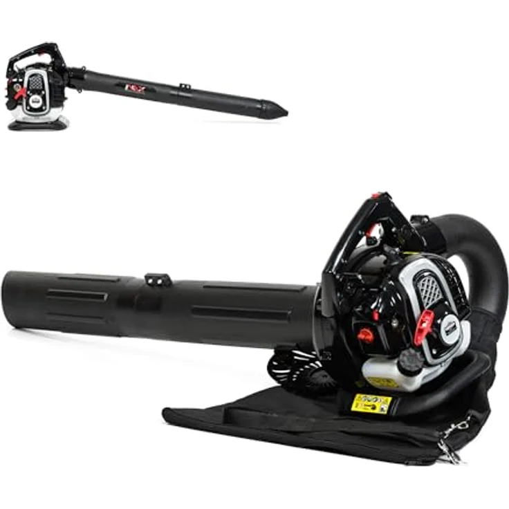 NAX POWER PRODUCTS 950V Laubbläser Motor 25 cm3 0,75kW Laubsack 40l Briggs & Stratton Lizenzware Ben – Bild 15