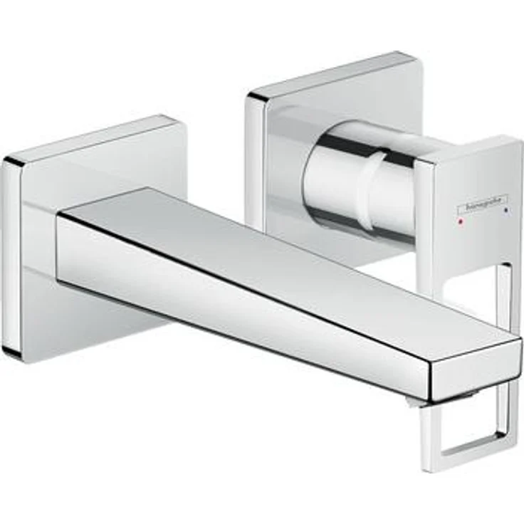 hansgrohe, Badarmatur, Metropol Chrom mit AirPower, EcoSmart und QuickClean – Bild 1
