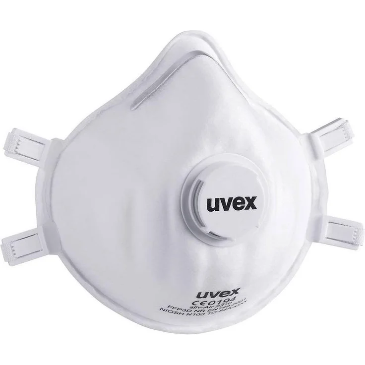 Uvex Safety silv-Air C2310, FFP3 Atemschutzmaske für Feinstaub, 15er Pack, hoher Tragekomfort