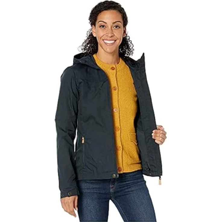 Fjällräven Outdoorjacke Trekkingjacke Stina Bergjagd & Pirschjagd, Freizeit, G-1000® Lite, G-1000® Original Verstärkungen, schwarz – Bild 2