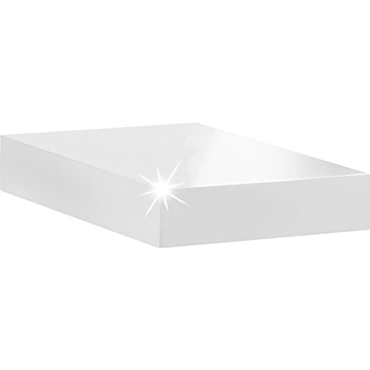 BIG BOY Wandregal 250x250x50 mm weiß hochglanz – Bild 2