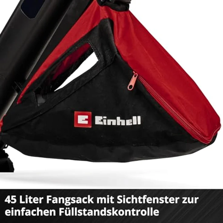 Einhell Akku-Laubsauger + Laubbläser Venturro 36/240 Solo, 36V, 740m³/h Saugleistung, 240 km/h Blasfunktion, ohne Akku & Ladegerät – Bild 8