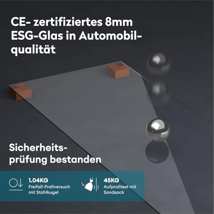 doporro Ravenna68K-plus Fünfeckdusche Duschkabine 80x80cm, 8mm ESG-Sicherheitsglas Klarglas mit Nano-Beschichtung, Edelstahlgriffe, einfach montierbar – Bild 3