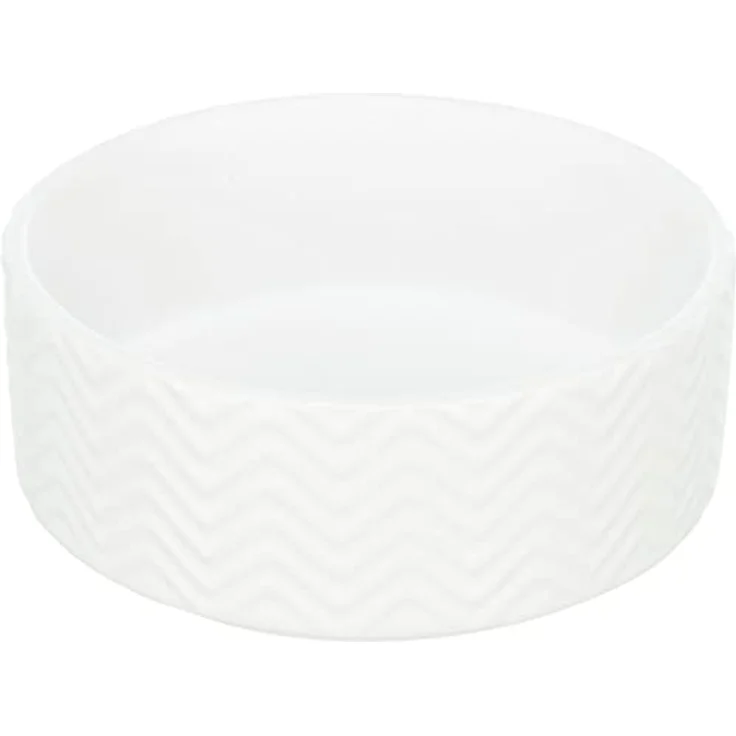 Futternapf Keramik 0,4 l/Ø 13 cm weiß – Bild 1