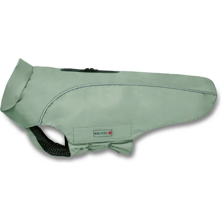 Wolters Hundemantel Regenjacke Easy Rain, wasserdicht bis Wassersäule 10.000 mm, reflektierend, schwarz
