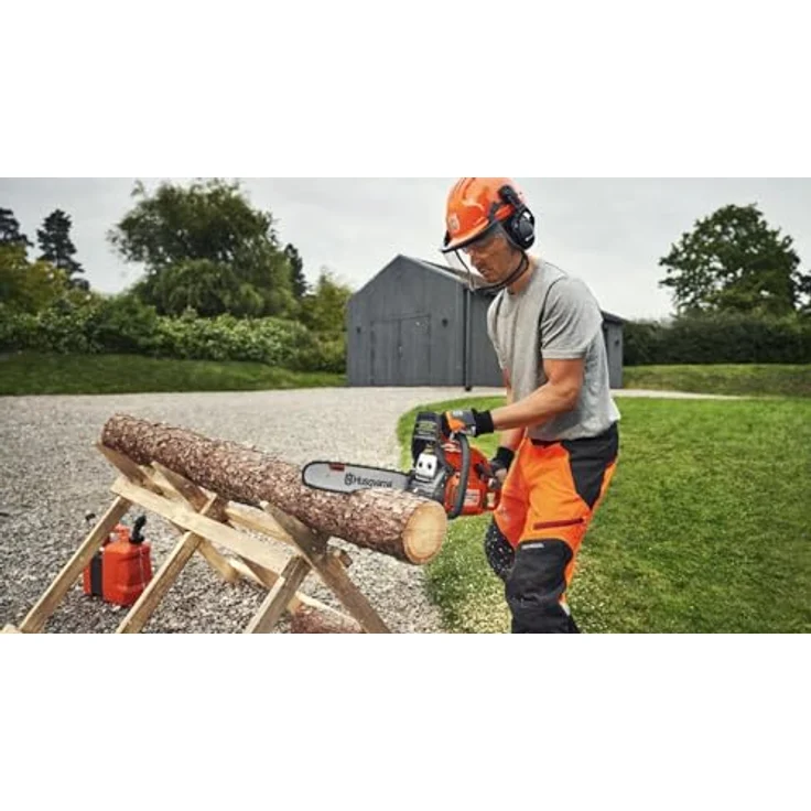 Husqvarna Motorsäge 445 (15") .325" H30 SN, Benzin-Kettensäge – Bild 2