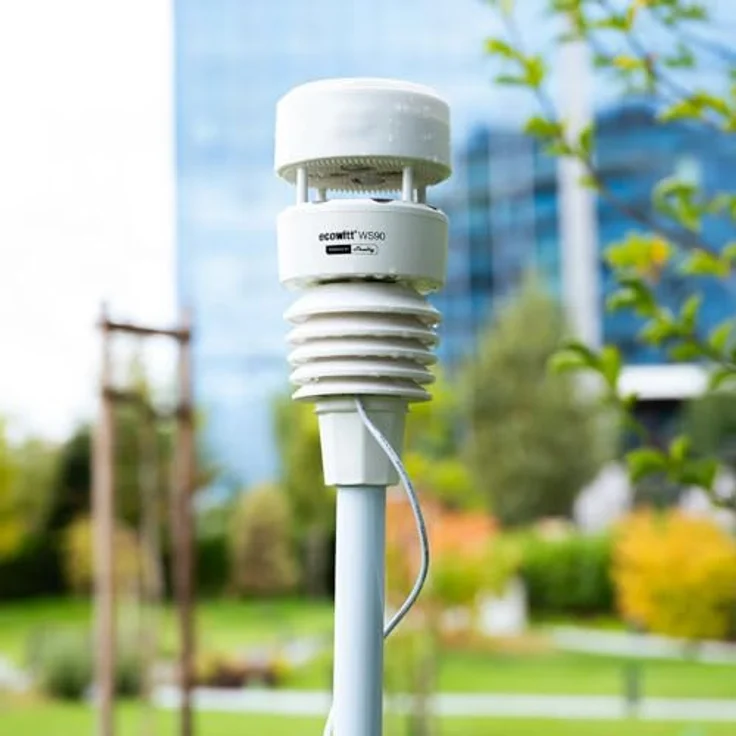 Shelly Ecowitt Wetterstation, vielseitige Wettermessgeräte mit präzisen Sensoren – Bild 7
