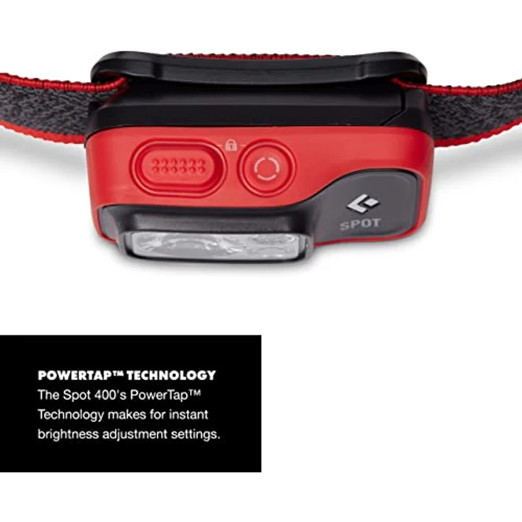 Black Diamond Spot 400 Headlamp Grau-Rot, Stirnlampe, Größe One Size - Farbe Octane – Bild 3