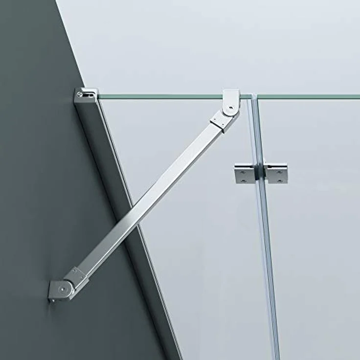 doporro Duschkabine Eckdusche Duschabtrennung Rav05K 70x80x190cm Duschabtrennung ESG-Sicherheitsglas Klarglas inkl. Easy-Clean-Beschichtung – Bild 4