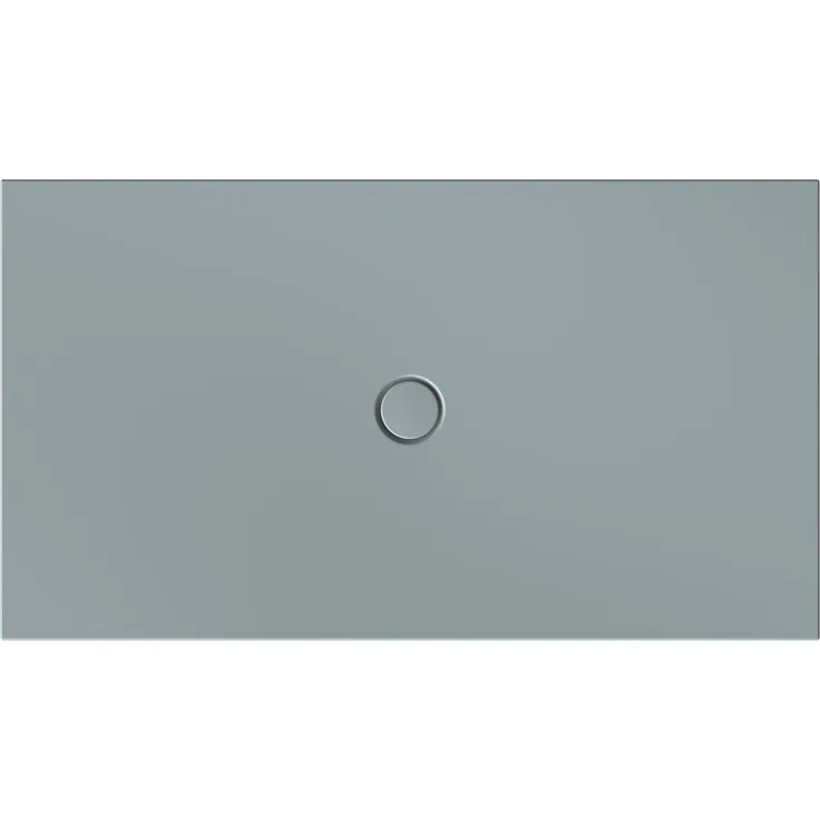Bette BetteFloor Duschwanne mit BetteAntirutsch Pro, 1600x900mm, glasierter Titan-Stahl, schallreduzierend