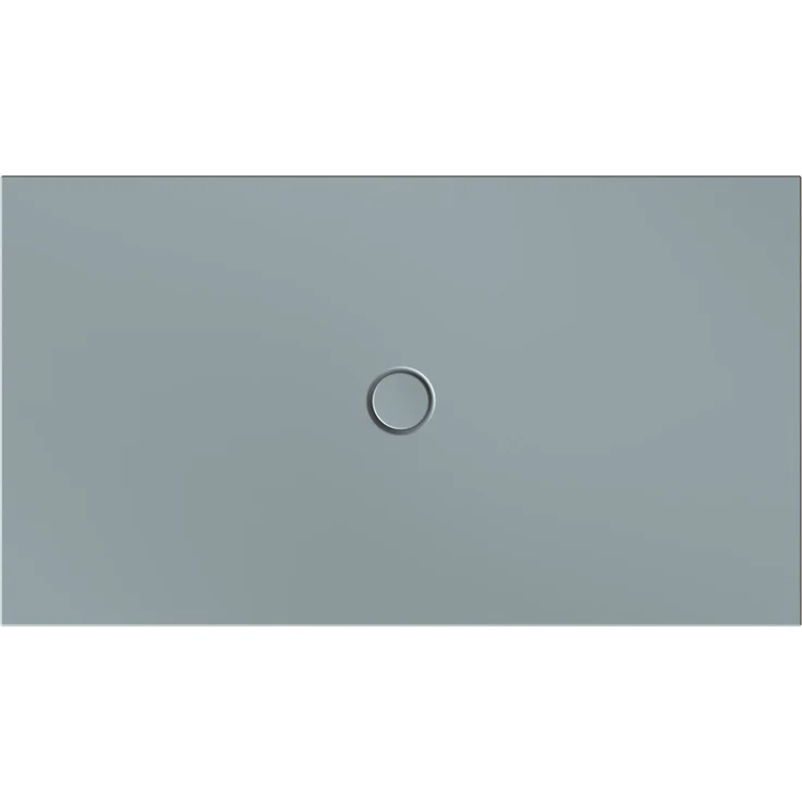 Bette BetteFloor Duschwanne mit BetteAntirutsch Pro, 1600x900mm, glasierter Titan-Stahl, schallreduzierend