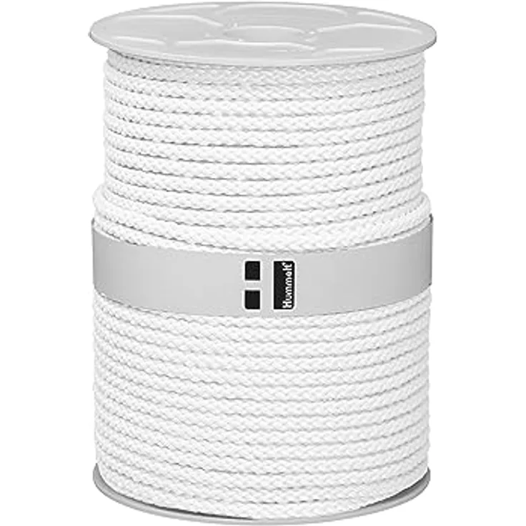 Hummelt Rope Universalseil Polypropylenseil 8mm 50m weiß auf Rolle