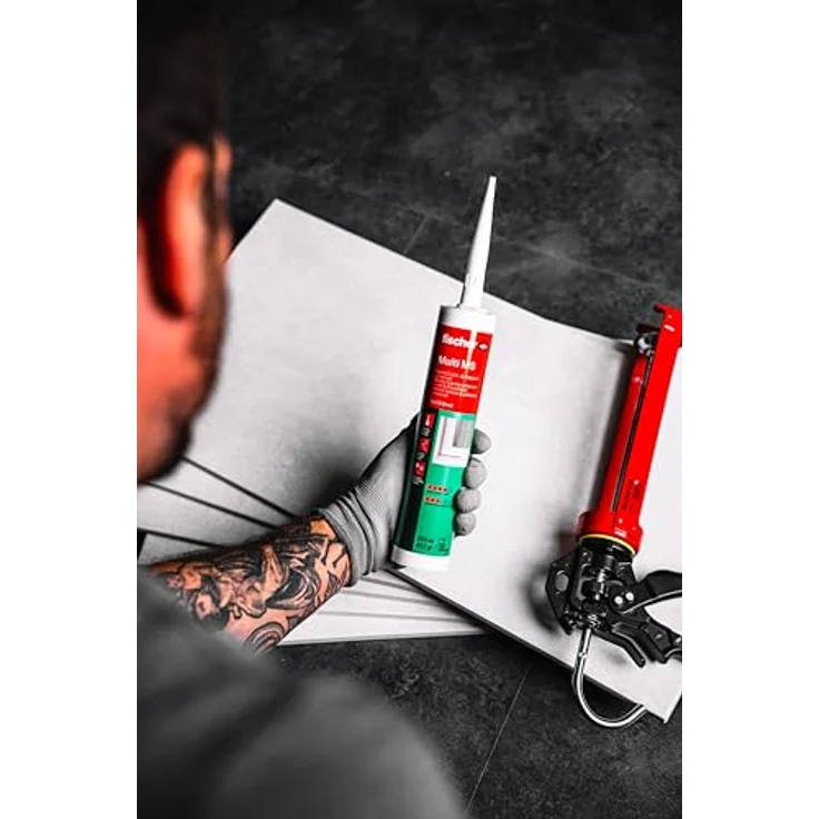 fischer Auspressgerät KP M2 - hochwertiges Auspressgerät für Injektionsmörtel in Kartuschen mit 150 ml Inhalt, Multibond-Kartuschen mit 300 ml sowie Standard-Silikonkartuschen - 1 Stück - Art.-Nr. 53117 – Bild 3