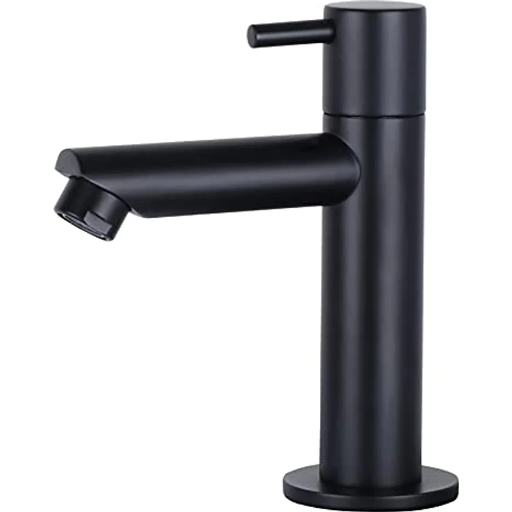 Differnz Flat Waschbecken-Set, kompakte Waschschüssel 38x24x7 cm für moderne WC-Räume – Bild 3