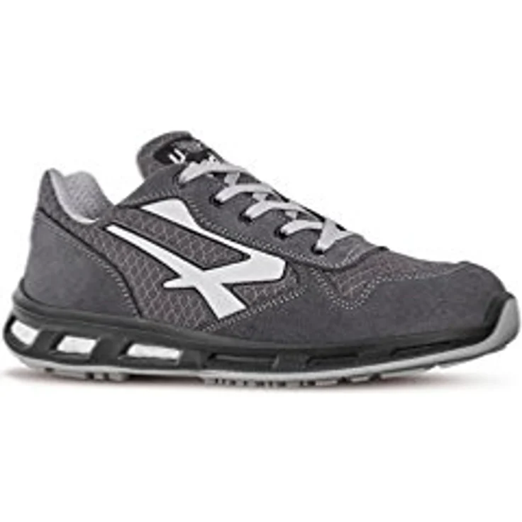 U-Power Halbschuh PUSH, S1P SRC, Gr.38, Veloursleder, atmungsaktiv, Aluminiumkappe – Bild 2