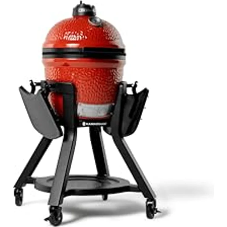 Kamado Joe KJ15112524 Joe Jr. Wagenständer, Schwarz, Robuster Grillwagen für tragbaren Holzkohlegrill  – Bild 2