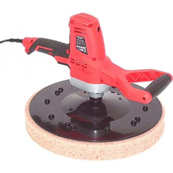 Apex Putzglättmaschine 56950, 710 Watt Trockenbauschleifer mit 390 mm Zubehörset und ergonomischen Griffen – Bild 7