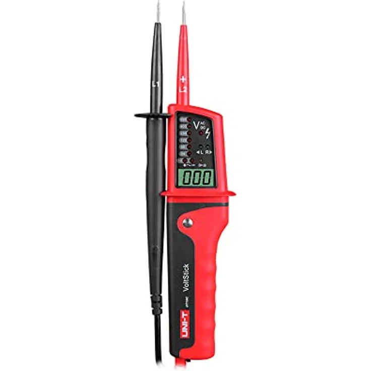 UNI-T UT15C/MIE0116, wasserdichter Spannungsprüfer mit AC/DC-Messung, IP65 Schutzart – Bild 1