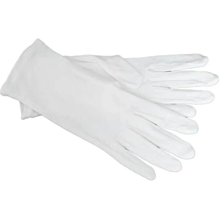 Büttner-Frank Baumwollhandschuhe Gr.L, rohweiß, 1 Paar Arbeitshandschuhe, PZN-16718981 – Bild 2