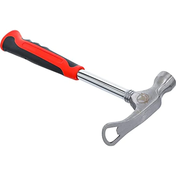 Kraftmann 9181 | Feierabend-Hammer | mit Flaschen-Öffner für Bier etc. | ergonomischer Griff – Bild 5