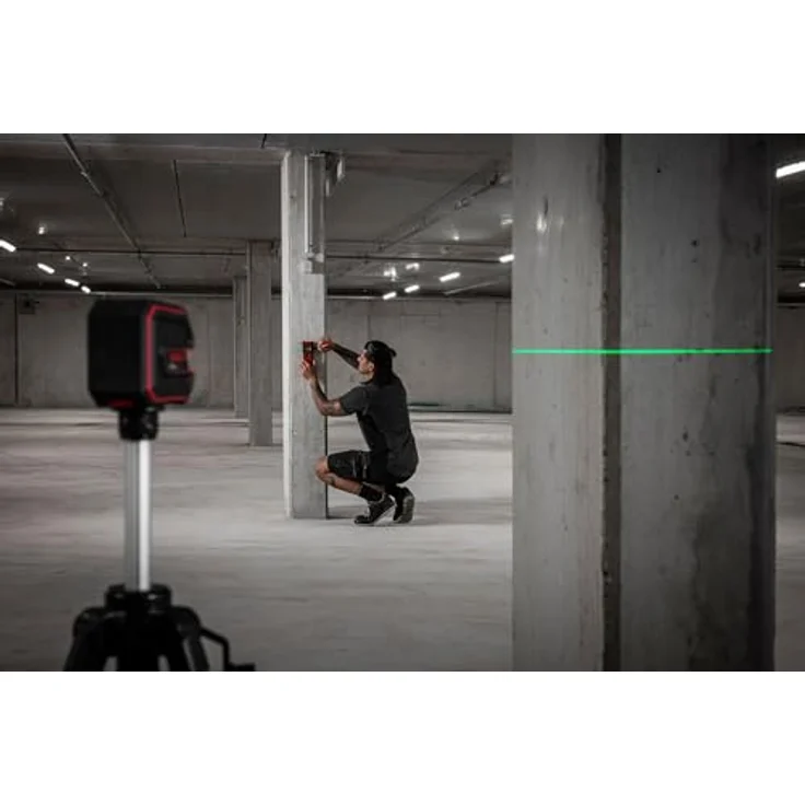 SOLA X2 GREEN, Linienlaser mit selbstnivellierender Funktion, grüne Laserlinien, inkl. Schutztasche – Bild 6