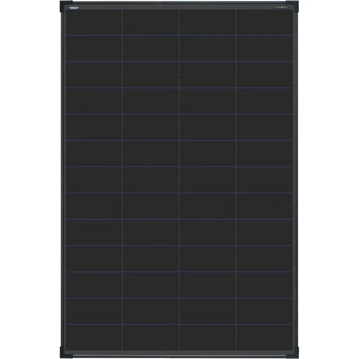 enjoy solar HPBC Mono Solarpanel FULL BLACK 100W-230W 12V, monokristallin, bis zu 25% Wirkungsgrad, 100% aktive Zellfläche