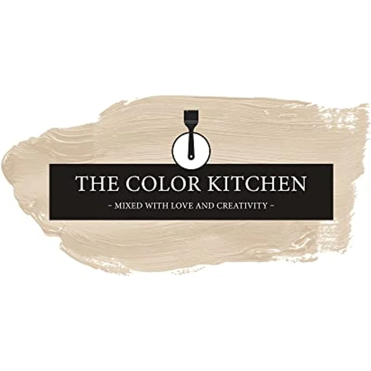 A.S. Création The Color Kitchen Wandfarbe Beige "Sweet Sesame" Matte Innenfarbe, 2,5 l, hohe Deckkraft, scheuerbeständig, wasserbasiert – Bild 1