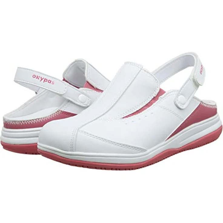 Oxypas IRIS Damen Clogs, rutschfest und antistatisch, schwarz – Bild 9