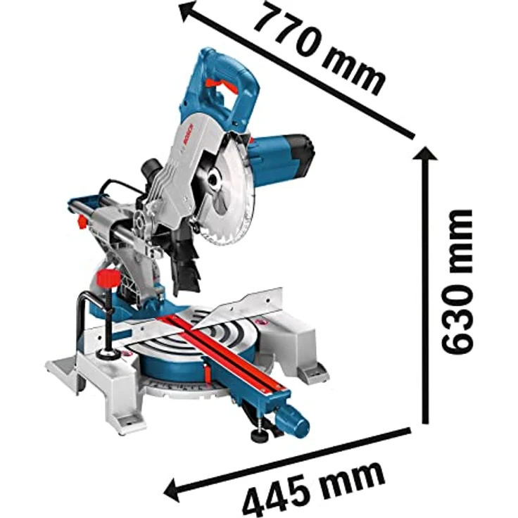 Bosch 80 GCM SJ Kapp-- Gehrunssäge mit 2 Sägeblättern – Bild 3
