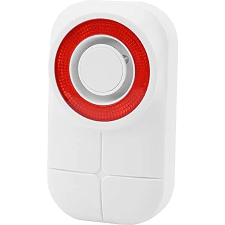 Olympia 6109 Alarmsysteme Außensirene-NEU, 1.5 V, Rot, weiß – Bild 2