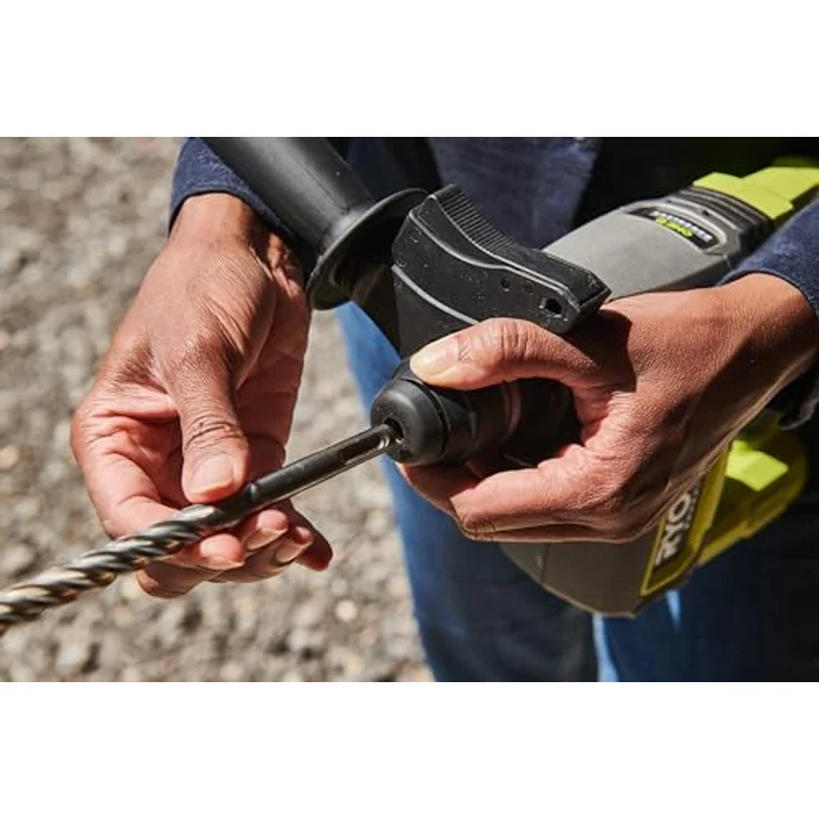 Ryobi RSDS18BL-0 One+ Akku-SDS-Bohrhammer, 2,5 Joule Brushless 18 V mit SDS-Plus Aufnahme und LED-Leuchte – Bild 3
