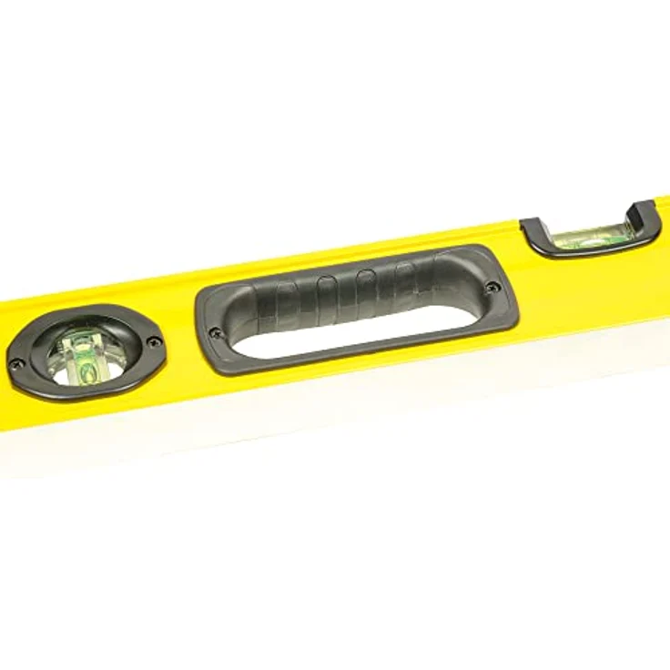 Stanley FatMax Wasserwaage II, Hohlprofil (60cm Länge, horizontale Libelle, vertikale Libellen, Aluminiumkorpus) 1-43-534 – Bild 6