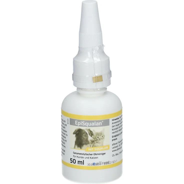 EpiSqualan Episqualan Ohrreiniger f.Hunde/Katzen 50 ml Liquidum