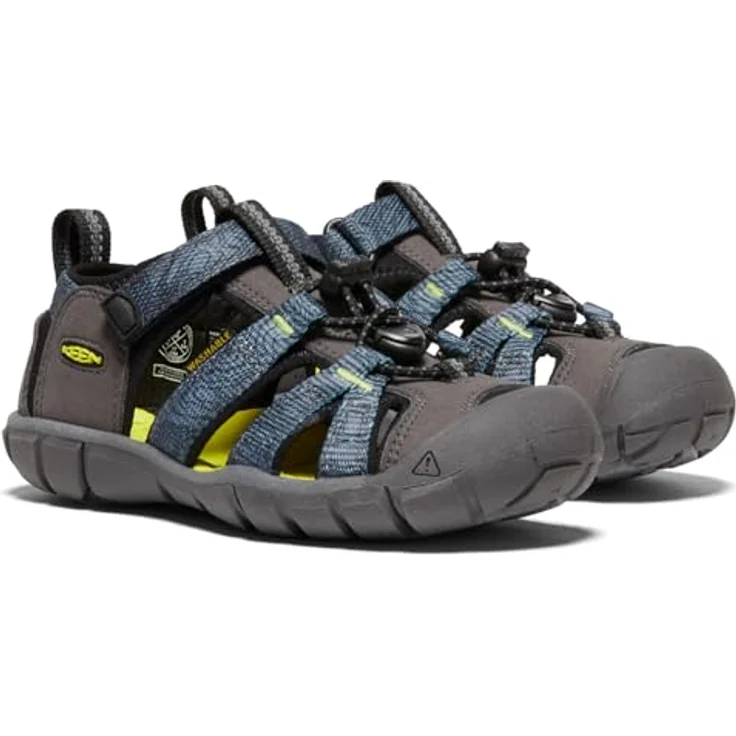 Keen SEACAMP II CNX Sandale, Sicherheitssandale mit Schnellverschluss, Synthetik, Unisex, für Kinder, pflegeleicht – Bild 4
