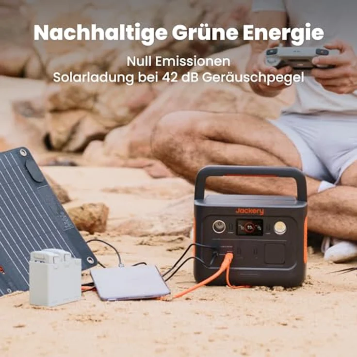 Jackery Explorer 240, Power Station mit 256 Wh, 3.60 kg, Bluetooth & WiFi, mobiler Stromspeicher – Bild 8
