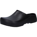 Birkenstock Super-Birki schwarz Clog, wasserdichter Sicherheitsschuh mit auswechselbarem Kork-Fußbett